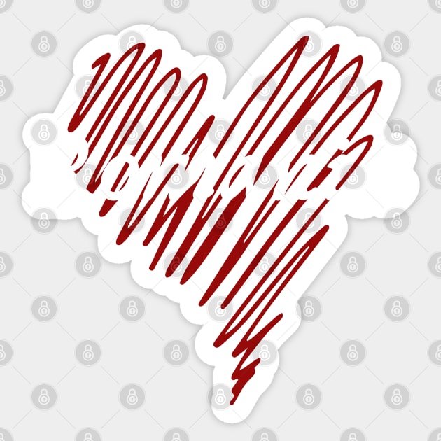 I love Romania, Romania heart Sticker by eka123